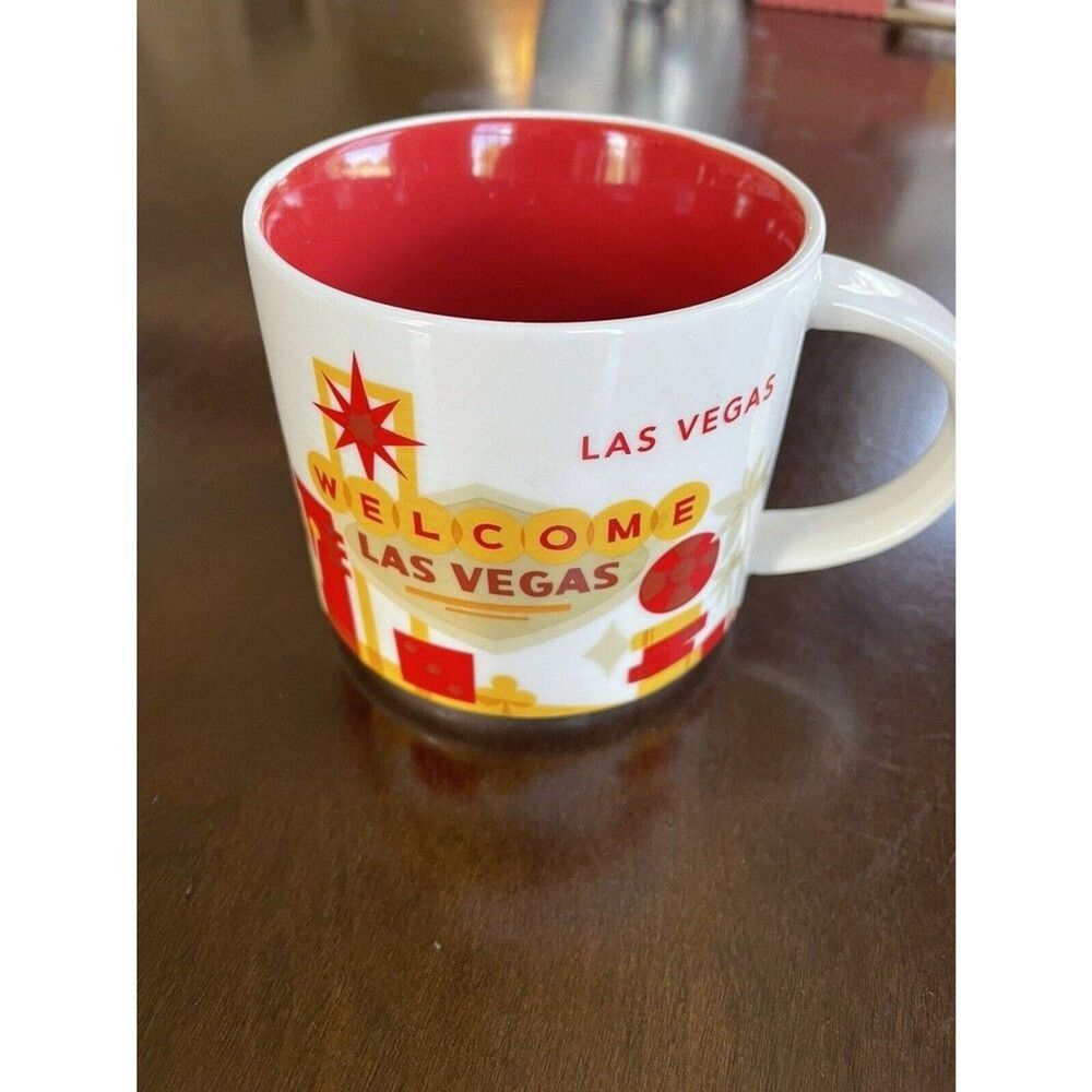 2012 Starbucks Las Vegas Coffee Mug, 14 fluid ounce.